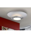 PLAFON LED ·HOLE· PLATA Ø42