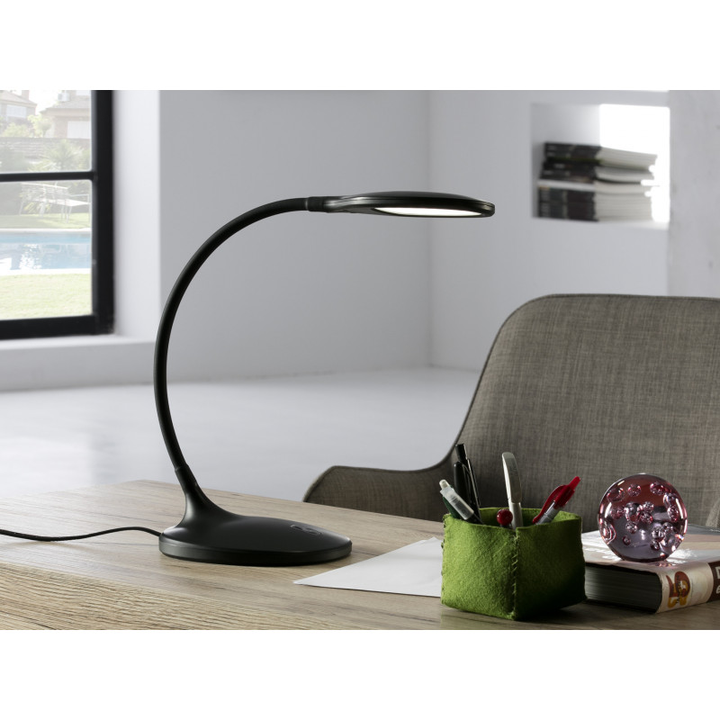 SOBREMESA LED ·SCOOP· NEGRO