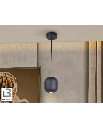 I3-NIMES- LAMPARA 1L NEGRO