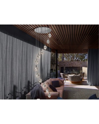 LAMPARA 12L·AQUARIA· CROMO