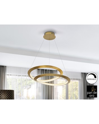 ETERNITY- LAMPARA PAN ORO Ø60