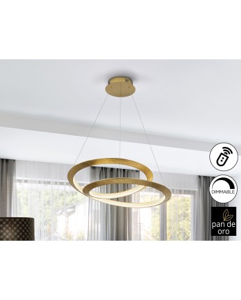 ETERNITY- LAMPARA PAN ORO Ø60