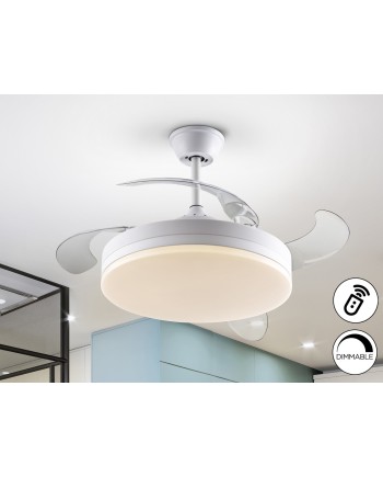 VENTO-VENTILADOR TODO BLANCO D50/100 DIM