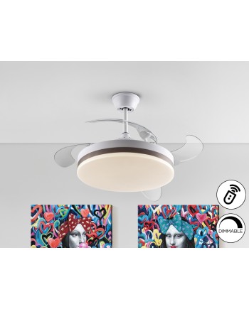 VENTO-VENTILADOR BLANCO D50/100 DIM