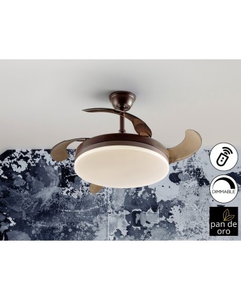 VENTO-VENTILADOR NEGRO-ORO D50/100 DIM