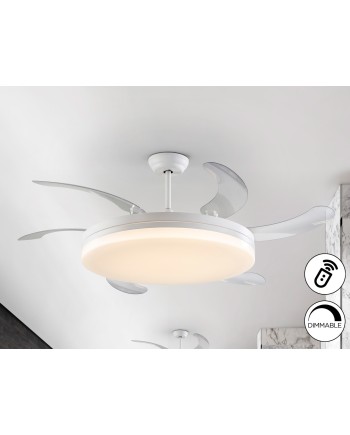 VENTO MAXI-VENTILADOR BLANCO D80/150 DIM