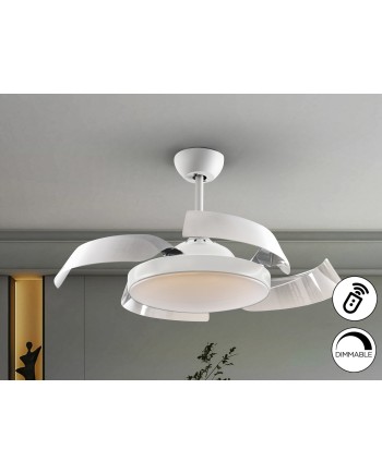 ENZO-VENTILADOR BLANCO DIM