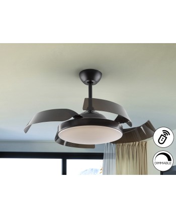 ENZO-VENTILADOR NEGRO DIM