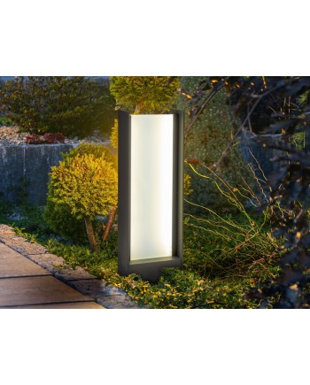 MATIA- BALIZA EXTERIOR GRIS H50 IP65