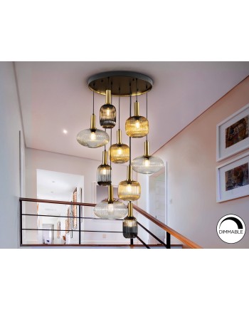 NORMA-LAMP 9L NEGRO-LATON