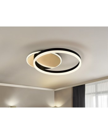 PLAFON ·ORIEL· ORO/NEGRO