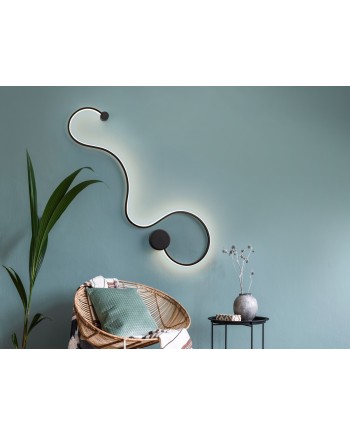 APLIQUE GRANDE·GRAFOS·NEGRO