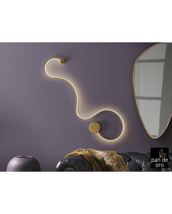 APLIQUE GRANDE·GRAFOS·PAN ORO