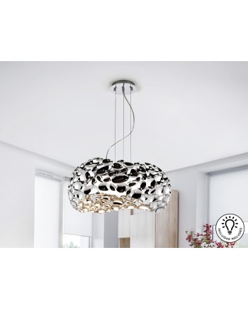 LAMPARA 5L·NARISA· Ø47 CROMO