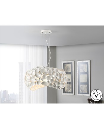 LAMPARA 5L·NARISA· Ø47 BLANCO