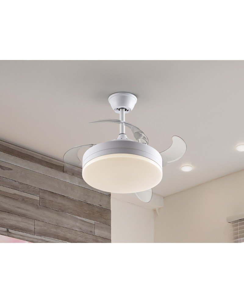 VENTO MINI-VENTILADOR BLANC D40/90 DIM