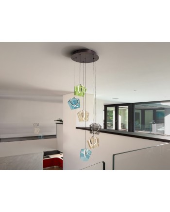 INGRID-LAMPARA 6L-COLORES