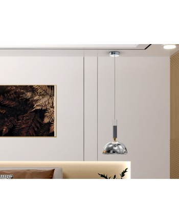 CHARLIZE- LAMPARA 1L- PLATA