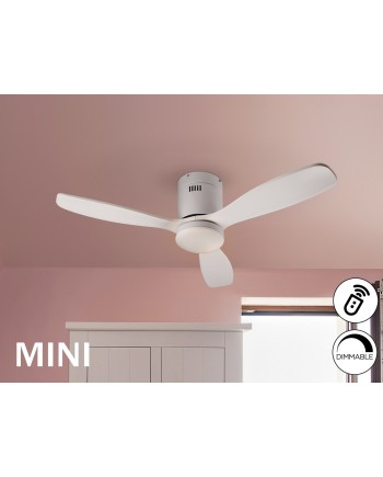 SIROCO MINI-VENTILADOR BLANCO DIM