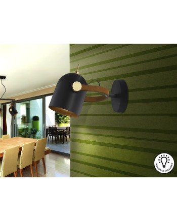 APLIQUE 1L·ADAME·NEGRO/ORO