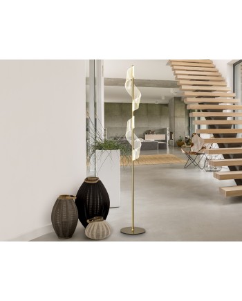 VELAS- PIE SALON LED, ORO