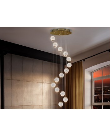 AUSTRAL- LAMP. 14L LED ORO Ø50