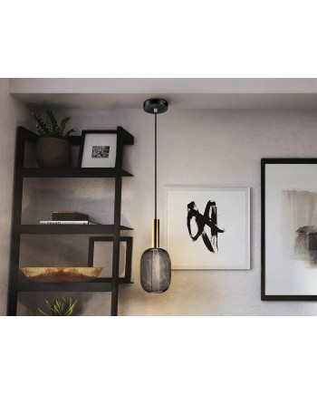 MICRON-LAMPARA 1L ORO/NEGRO