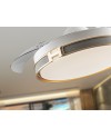 HERON-VENTILADOR BLANCO ORO DIMABLE