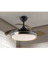 HERON-VENTILADOR NEGRO ORO DIMABLE