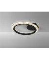 PLAFON ·RING· 1 ARO NEGRO