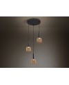 LAMPARA 3L ·SINCRO· NEGRO/ORO