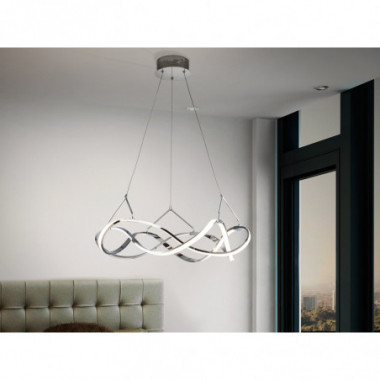 LAMP.LED ·MOLLY· 53Ø CROMO DIM