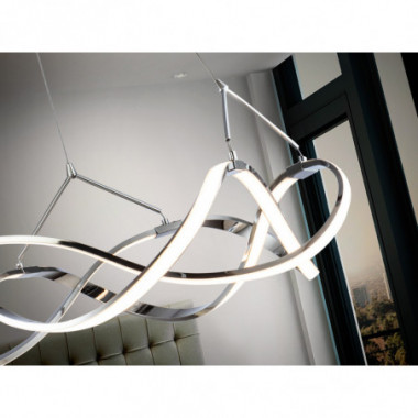 LAMP.LED ·MOLLY· 53Ø CROMO DIM