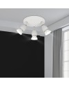 PLAFON 3L BALA BLANCO 3 X 40W GU-10