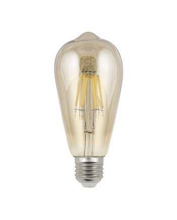 BOMBILLA LED 6W PERA AMBAR LED 6W 570LM 3000K - E-27