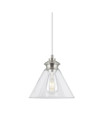 COLGANTE KETA NIQUEL SATINADO 1 X 60W E-27