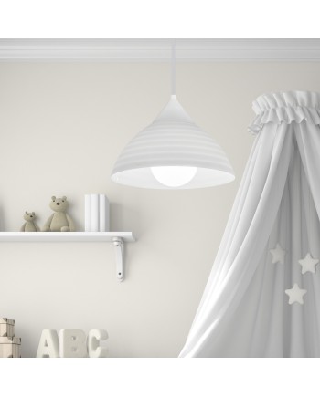 COLGANTE KOPEN BLANCO 1 X 60W E-27