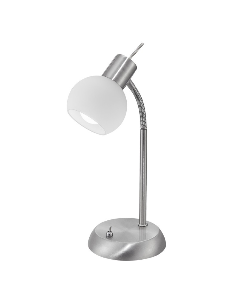 SOBREMESA OPAL NIQUEL SATINADO 1 X 40W E-14