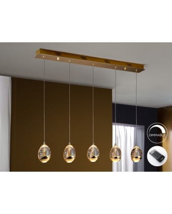 ROCIO- LAMPARA  5L  ORO DIMABLE