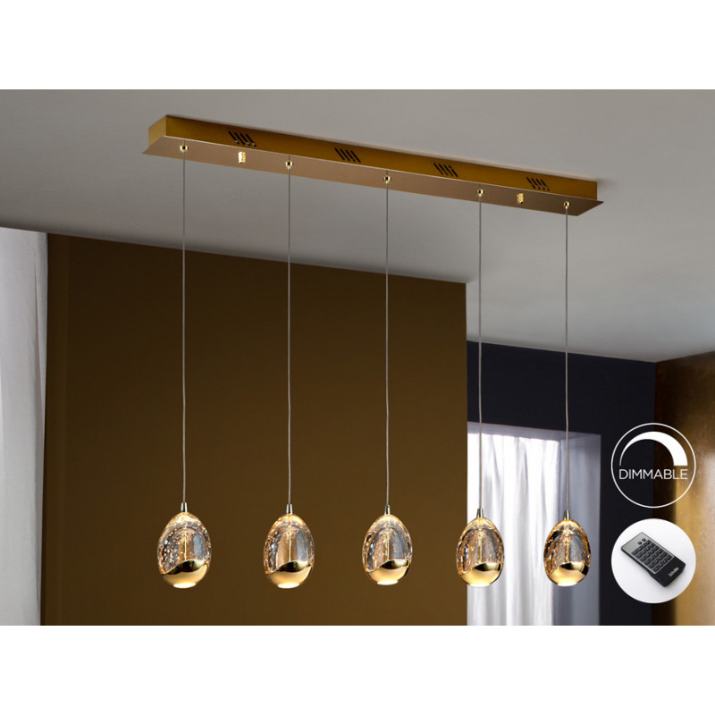 LAMP.LED·ROCIO·ORO 5L DIMABLE