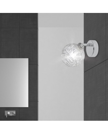 FOCO 1L ROLO CROMO 1 X 40W G-9