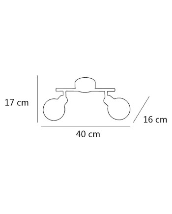REGLETA 2L ROLO CUERO 2 X 40W G-9