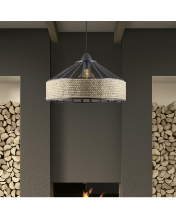 COLGANTE WEST NEGRO 1 X 60W E-27