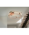 COLETTE-PLAFON LED Ø47 ORO ROSA