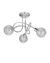 PLAFON 3L ROLO CROMO 3 X 40W G-9