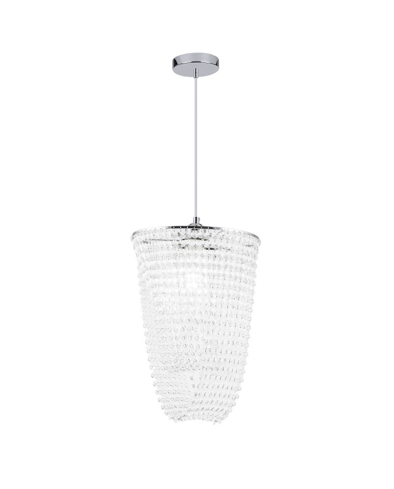 COLGANTE NAREIA CROMO 1 X 60W E-27