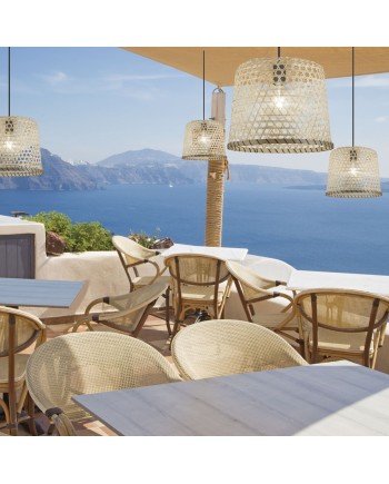 COLGANTE LAGOA BAMBU 1 X 60W E-27