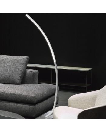 PIE SALON APOLO NIQUEL SATINAD LED 25W 2000LM 4000K