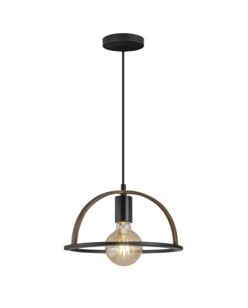 COLGANTE BALTA NEGRO 1 X 60W E-27