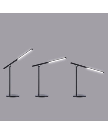 FLEXO BUROS NEGRO LED 12W 1200LM 3000-6000K